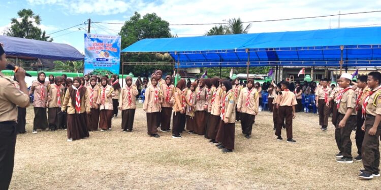 Peringati Hari SBH ke-40, Pinsaka SBH Kwartir Cabang Pangkep Galakkan Gerakan Aksi Bergizi