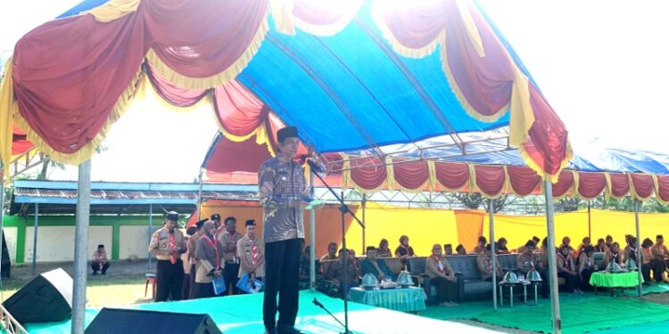 Peringati Hari SBH ke-40, Pinsaka SBH Kwartir Cabang Pangkep Galakkan Gerakan Aksi Bergizi