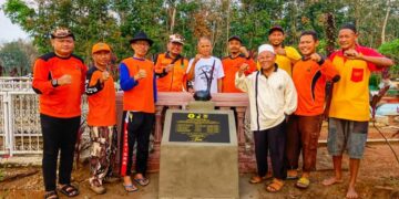 Kwarda Lampung Bangun Prasasti Untuk Kenang Korban Kecelakaan Dan Sebagai Peringatan Agar Selalu Berhati Hati Berkendara