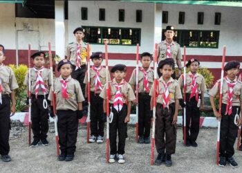 Penggalang 260 Masago Siap Menjadi Pemimpin Masa Depan dengan Kolaborasi Pembina dan DKR Patimpeng
