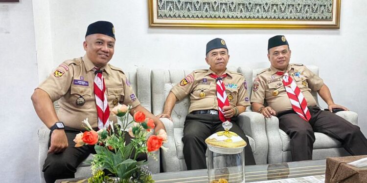 Kwarnas Lakukan Audiensi Dengan Pemprov Lampung Untuk Pastikan Dukungan Dan Kesiapan Lampung Sebagai Tuan Rumah KPN 2028