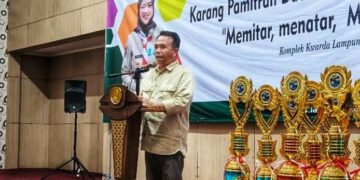 Tutup Karang Pamitran Daerah Lampung. Waka Kwarnas Bidang Binawasa Sampaikan Rencana KPN 2028