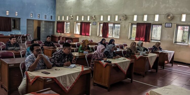 Kwarran Somagede Gelar Rakor Persiapan Upacara Hari Pramuka ke-64