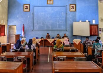 Kwarran Somagede Gelar Rakor Persiapan Upacara Hari Pramuka ke-64