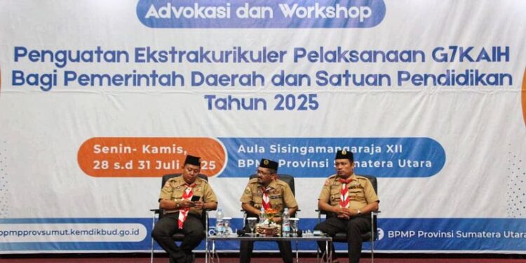 Kwarcab Kota Medan sampaikan pendidikan Kepramukaan sebagai wadah penguatan implementasi G7KAIH