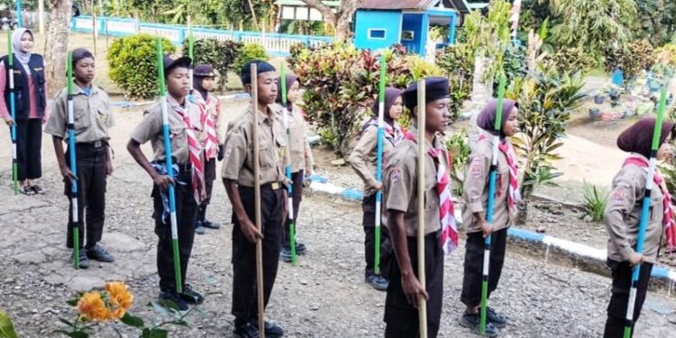 Langkah Disiplin, Hati Patriotik: Baris Berbaris Pramuka Penggalang “Bima Sakti Scouts”