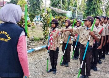Langkah Disiplin, Hati Patriotik: Baris Berbaris Pramuka Penggalang “Bima Sakti Scouts”