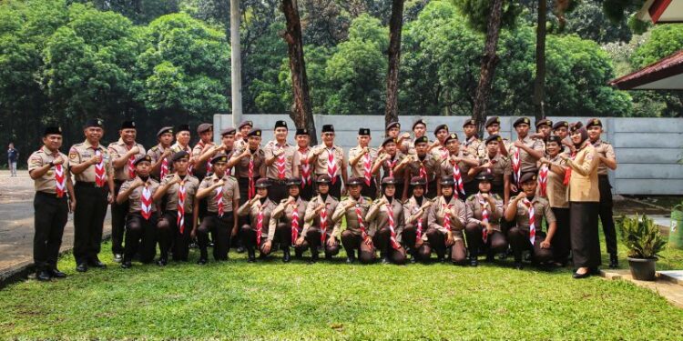Kwarnas Gelar Pemusatan Latihan Petugas Upacara Dan Panji Hari Pramuka ke-64