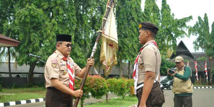 Panji Gerakan Pramuka: Simbol Persatuan Menuju Puncak Perayaan Hari Pramuka ke-64