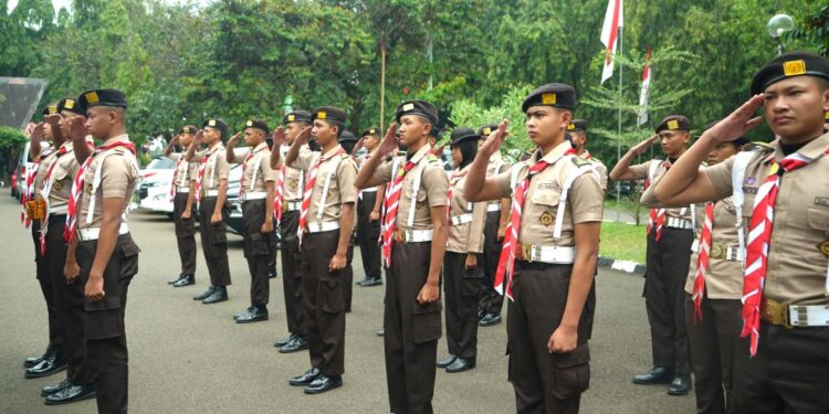 Panji Gerakan Pramuka: Simbol Persatuan Menuju Puncak Perayaan Hari Pramuka ke-64