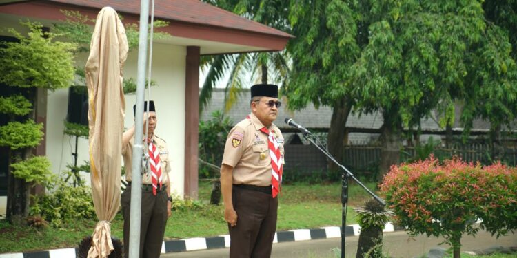 Panji Gerakan Pramuka: Simbol Persatuan Menuju Puncak Perayaan Hari Pramuka ke-64