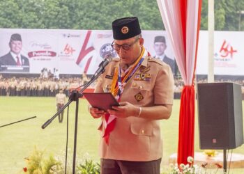 Gerakan Pramuka Tegaskan Kolaborasi Untuk Ketahanan Bangsa Di Hari Pramuka Ke-64