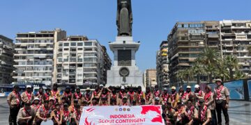 63 Pramuka Indonesia Meriahkan Perkemahan Musim Panas Port Said ke-6 Tahun 2025 di Mesir