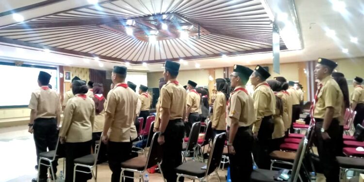 Gerakan Pramuka Kota Pekalongan Lantik Pengurus Ranting Baru Masa Bakti 2025–2027
