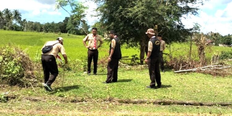 Kwarran Patimpeng Lakukan Identifikasi Lokasi Perkemahan Hari Pramuka