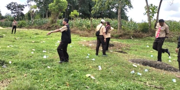 Kwarran Patimpeng Lakukan Identifikasi Lokasi Perkemahan Hari Pramuka