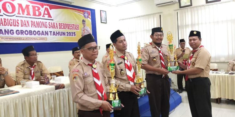 Kwarran Toroh Torehkan Prestasi Di Lomba Pramuka Dewasa Kabupaten Grobogan