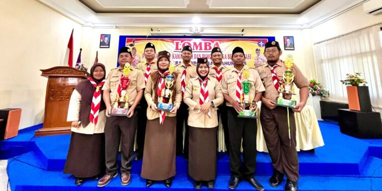 Kwarran Toroh Torehkan Prestasi Di Lomba Pramuka Dewasa Kabupaten Grobogan