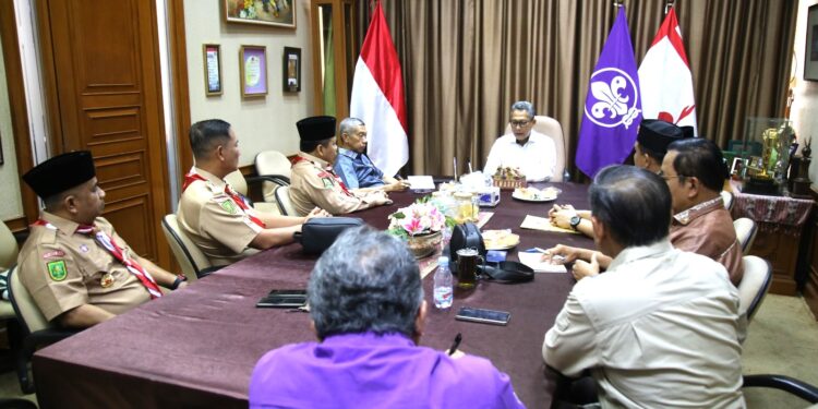 Kwarda Riau Audiensi Dengan Ketua Kwarnas: Perkuat Sinergi Dan Koordinasi Program Kepramukaan