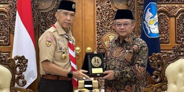 Kwarnas Audiensi Dengan Kemendikdasmen, Bahas Dukungan Tiga Kegiatan Nasional Pramuka