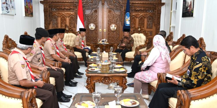 Kwarnas Audiensi Dengan Kemendikdasmen, Bahas Dukungan Tiga Kegiatan Nasional Pramuka