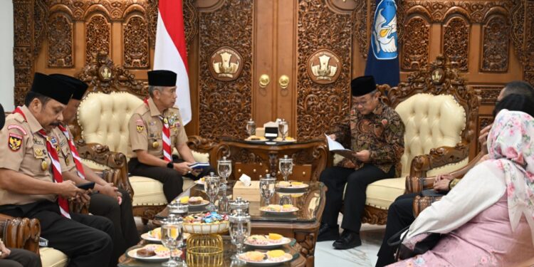 Kwarnas Audiensi Dengan Kemendikdasmen, Bahas Dukungan Tiga Kegiatan Nasional Pramuka