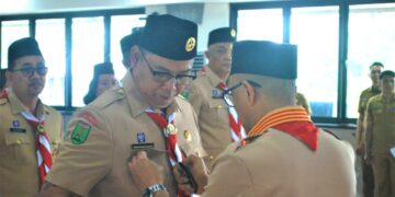 Ketua Kwarda Kalimantan Barat Lantik Bupati Bengkayang Sebagai Ketua Mabicab