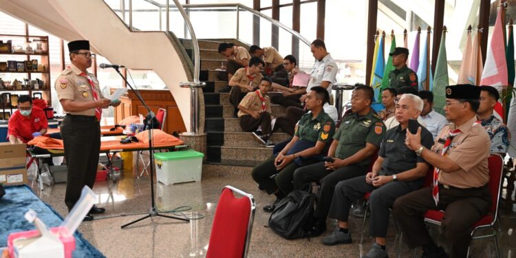Dalam Rangka Peringatan Hari Pramuka Ke 64 dan Bulan Bakti Pramuka 2025: Kwarnas Selenggarakan Kegiatan Donor Darah