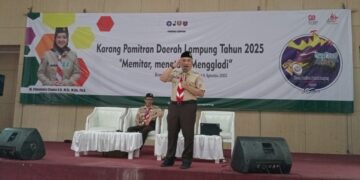 Wakapusdiklatnas Guncang Karang Pamitran Lampung dengan Semangat Inovasi dan Spirit Baru Pembinaan