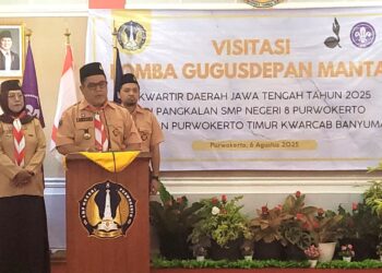 SMP Negeri 8 Purwokerto Berpeluang Menjadi Gudep Mantap Tingkat Jateng