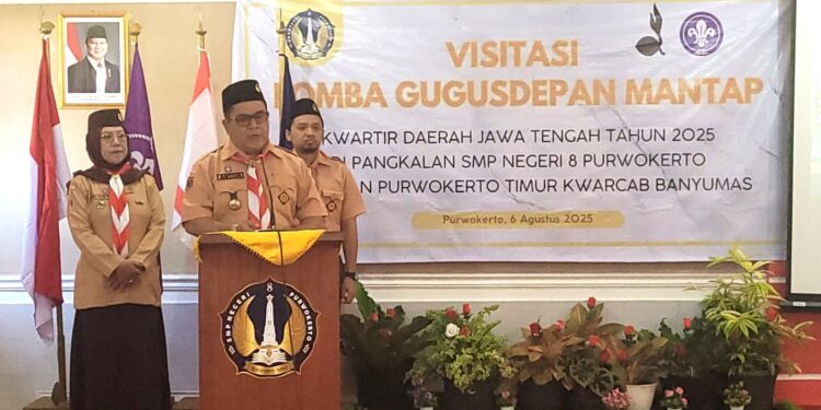 SMP Negeri 8 Purwokerto Berpeluang Menjadi Gudep Mantap Tingkat Jateng
