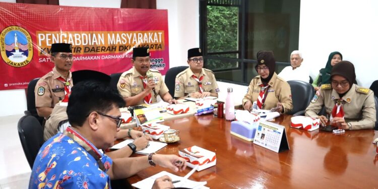 Mayjen TNI Mar (Purn) Yuniar Ludfi Hadiri Acara Sosialisasi Bulan Bakti Pramuka 2025 Kwarda Gerakan Pramuka DKI Jakarta