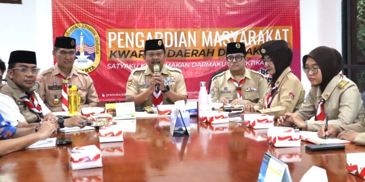 Mayjen TNI Mar (Purn) Yuniar Ludfi Hadiri Acara Sosialisasi Bulan Bakti Pramuka 2025 Kwarda Gerakan Pramuka DKI Jakarta