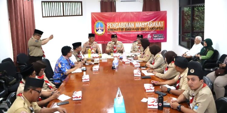 Mayjen TNI Mar (Purn) Yuniar Ludfi Hadiri Acara Sosialisasi Bulan Bakti Pramuka 2025 Kwarda Gerakan Pramuka DKI Jakarta