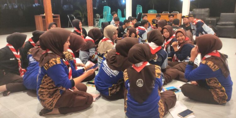 Gelar Dianpinsat, Salah Satu Keseriusan Kwarran Singojuruh dalam Membina Anggota Muda