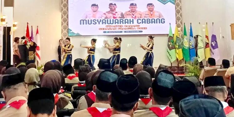 Sinergi untuk Kemajuan: Ketua Mabiran dan Ketua Kwarran Patimpeng ikuti Musyawarah Cabang Bone 2025