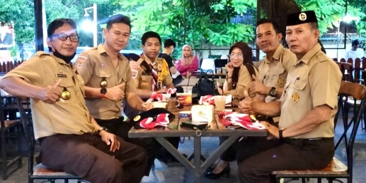 Sinergi untuk Kemajuan: Ketua Mabiran dan Ketua Kwarran Patimpeng ikuti Musyawarah Cabang Bone 2025