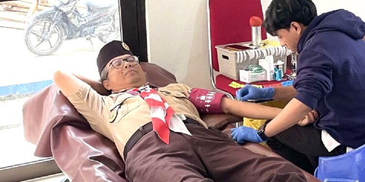 Bulan Bakti Pramuka, Donor Darah di Kota Depok
