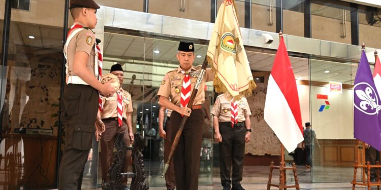 Panji Gerakan Pramuka: Simbol Persatuan Menuju Puncak Perayaan Hari Pramuka ke-64