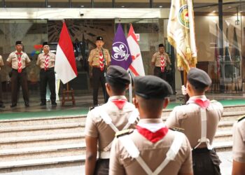 Panji Gerakan Pramuka: Simbol Persatuan Menuju Puncak Perayaan Hari Pramuka ke-64