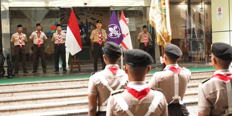 Panji Gerakan Pramuka: Simbol Persatuan Menuju Puncak Perayaan Hari Pramuka ke-64