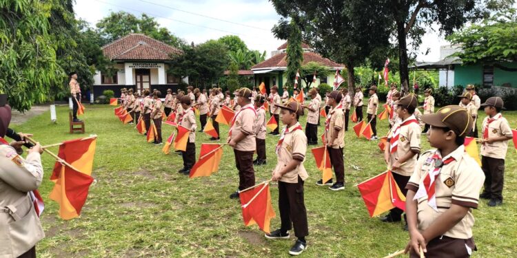 Kwarran Purwokerto Utara Gelar Scouting Skill, Tingkatkan Kemahiran Peserta Didik