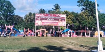 Peserta Perkemahan Kwartir Ranting Pramuka Barebbo Resmi Memasuki Bumi Perkemahan Apala