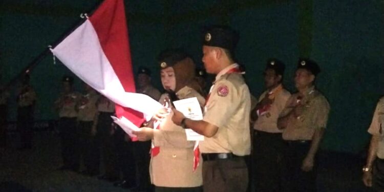 Ketua DPRD Grobogan, Pimpin Ulang Janji Hari Pramuka ke-64