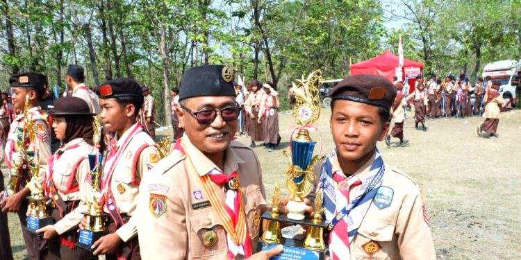 Bupati Grobogan Pimpin Peringatan Hari Pramuka Ke 64