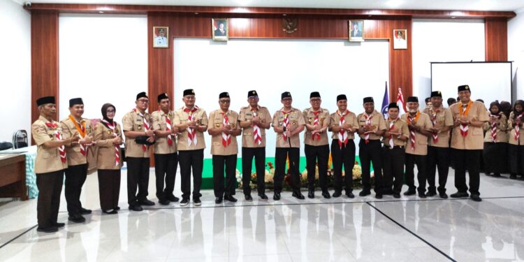 Pramuka Kwarcab Karanganyar Gelar Upacara Renungan Ulang Janji