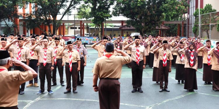 Sekda Banyumas Resmikan 22 Gudep PKBM dan Lantik Mabgusnya