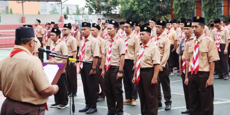 Sekda Banyumas Resmikan 22 Gudep PKBM dan Lantik Mabgusnya