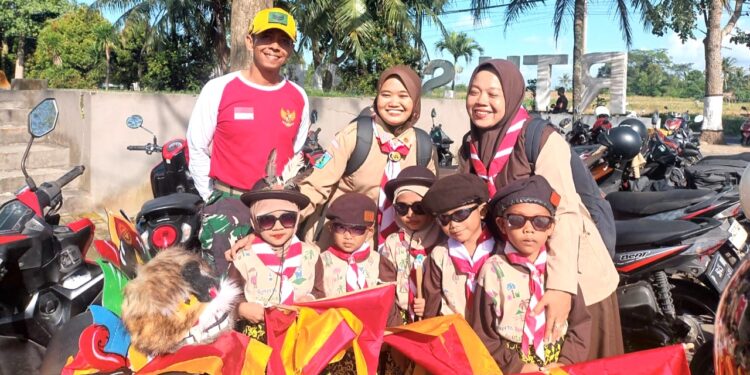 Upacara Hari Pramuka ke-64 di Singojuruh Berlangsung Khidmat dan Meriah