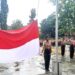 Semangat Kolaborasi Warnai Upacara Hari Pramuka ke-64 di SMPN 9 Purwokerto